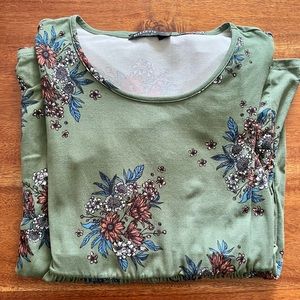 Soft Floral Maxi Dress